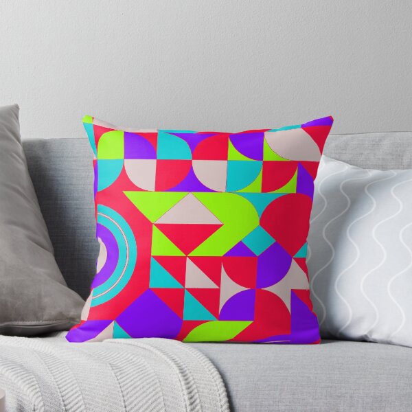 Item preview, geometric colorful patterns conceptual Art - Abstract Neo Geo graphic design designed and sold by Design Repo.