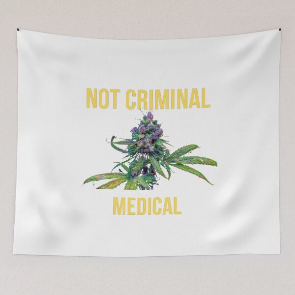 Item preview, Medical Marijuana, Not Criminal Medical, Marijuana, Cannabis, Leaf Gold Bud designed and sold by BestDesignbySof.