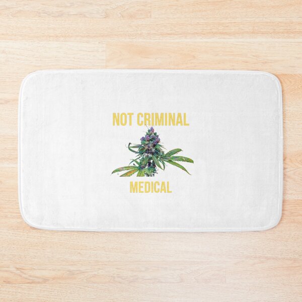Item preview, Medical Marijuana, Not Criminal Medical, Marijuana, Cannabis, Leaf Gold Bud designed and sold by BestDesignbySof.