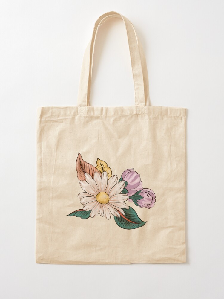 Customized Birds And Flowers Box Tote Bag - Crazy Corner