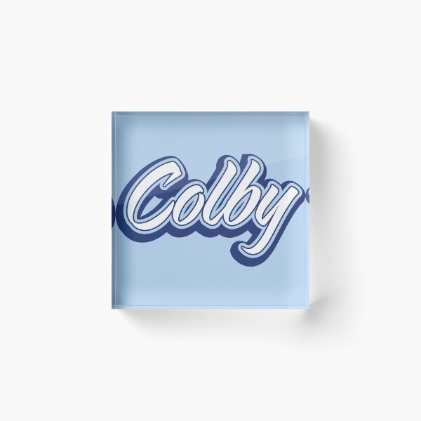 Item preview, Colby College Script designed and sold by Atomic Ducky.