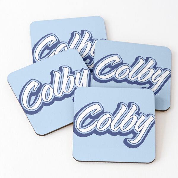 Item preview, Colby College Script designed and sold by Atomic Ducky.