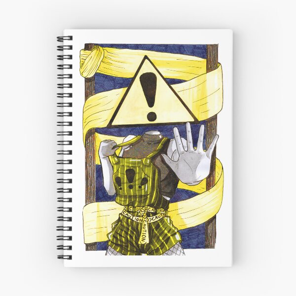 Item preview, Caution Sign Head Gouache Painting designed and sold by Abigaillynnarts.