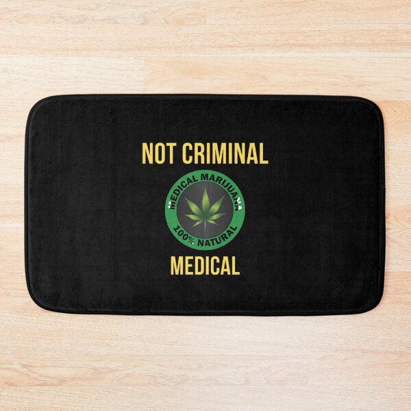 Item preview, Medical Marijuana, Not Criminal Medical, Marijuana, Cannabis, Leaf Gold Bud designed and sold by BestDesignbySof.