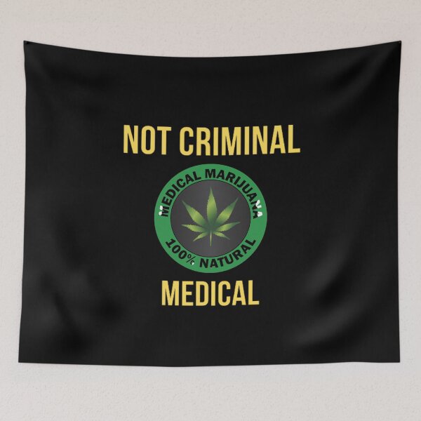 Item preview, Medical Marijuana, Not Criminal Medical, Marijuana, Cannabis, Leaf Gold Bud designed and sold by BestDesignbySof.