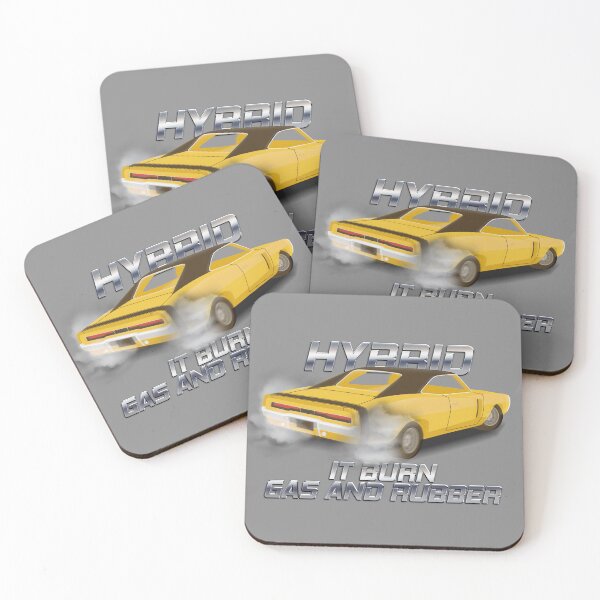 Item preview, Yellow Hybrid Muscle Car designed and sold by CoolRide.