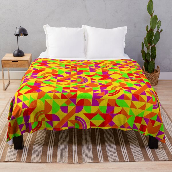 Item preview, geometric colorful patterns conceptual Art - Abstract Neo Geo graphic design designed and sold by Design Repo.