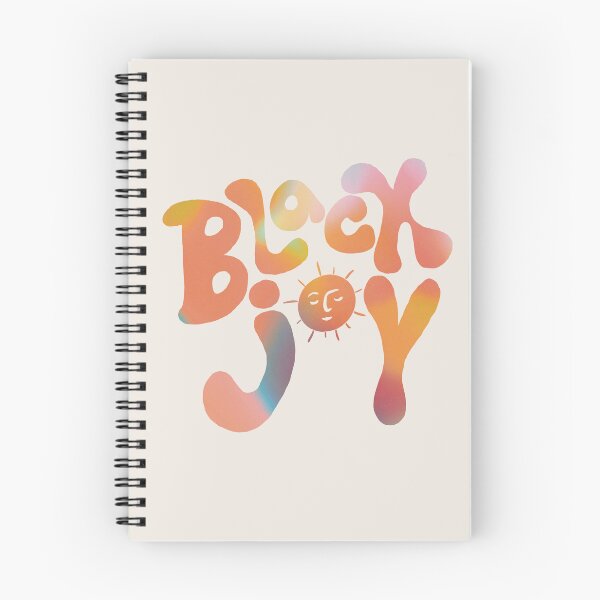 Item preview, Black Joy | lettering happiness good cheer groovy type gradient  designed and sold by isamii.