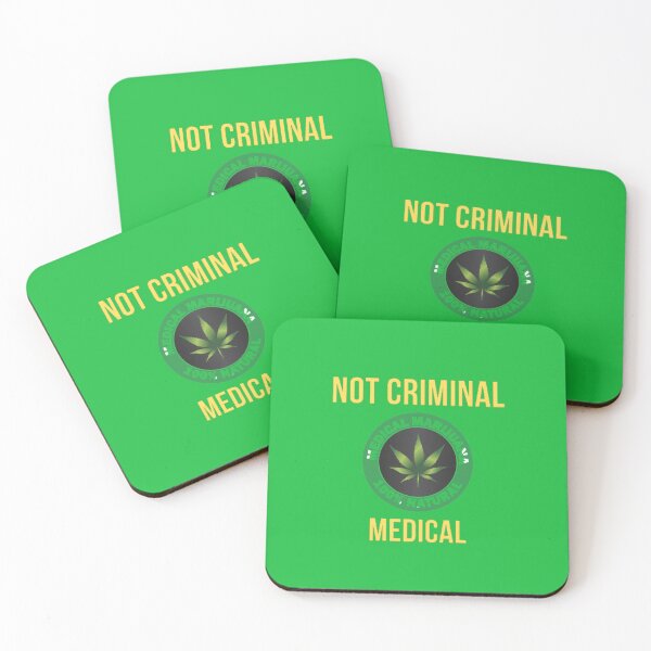 Aperçu de l'œuvre Marijuana médicale, médecine non criminelle, marijuana, cannabis, Leaf Gold Bud créée et vendue par BestDesignbySof.