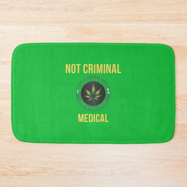 Aperçu de l'œuvre Marijuana médicale, médecine non criminelle, marijuana, cannabis, Leaf Gold Bud créée et vendue par BestDesignbySof.