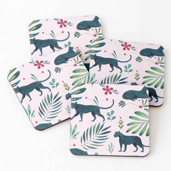Item preview, Black Panther Safari Pattern designed and sold by HappyLifeCreate.
