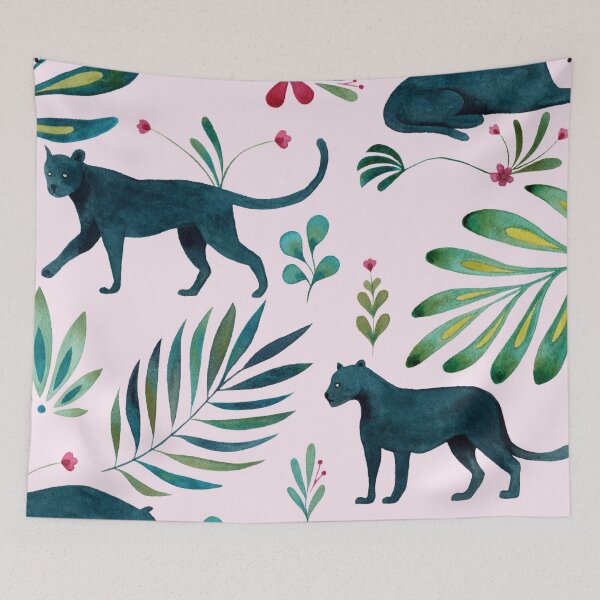Item preview, Black Panther Safari Pattern designed and sold by HappyLifeCreate.