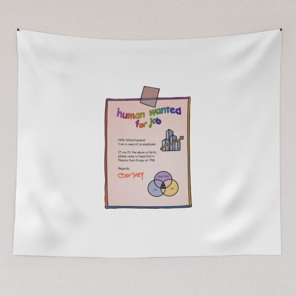 Item preview, Human wanted for job - Dead end  designed and sold by juliana003.