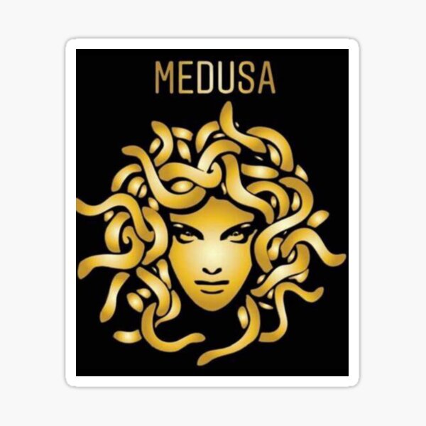 Pegatina Medusa Mitología Griega De Mrwane Redbubble 4852