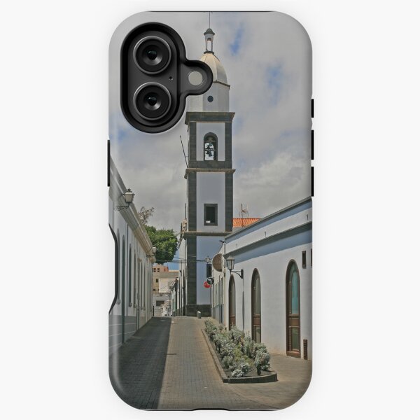 Vista previa del artículo con la obra «Iglesia de San Ginés, Arrecife, Lanzarote, mayo de 2022», diseñado y vendido por RedHillDigital.