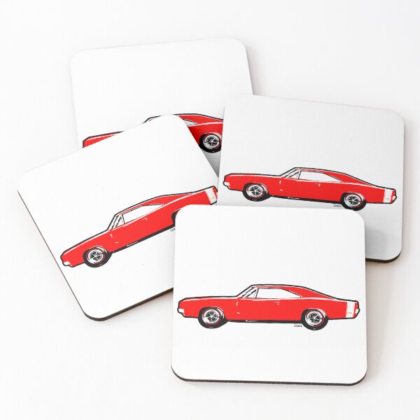 Item preview, Red 60s Side DC Muscle Car designed and sold by CoolRide.