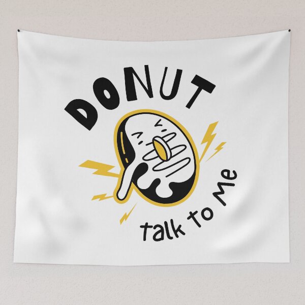 Item preview, Donut Talk To Me designed and sold by Lounaadam.