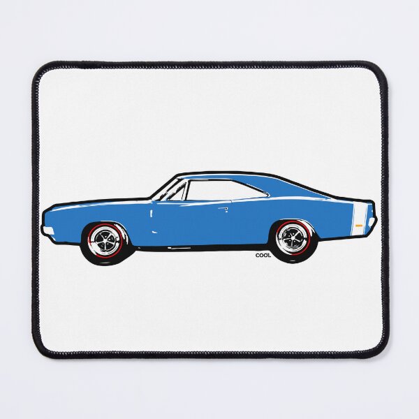 Item preview, Blue 60s Side DC Muscle Car designed and sold by CoolRide.