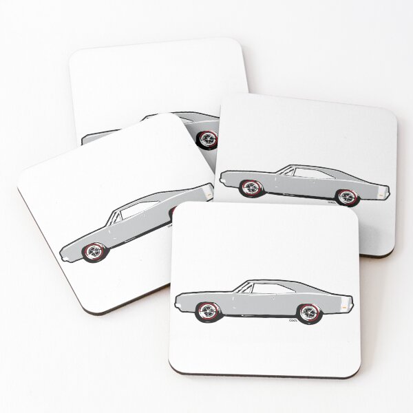 Item preview, Grey 60s Side DC Muscle Car designed and sold by CoolRide.