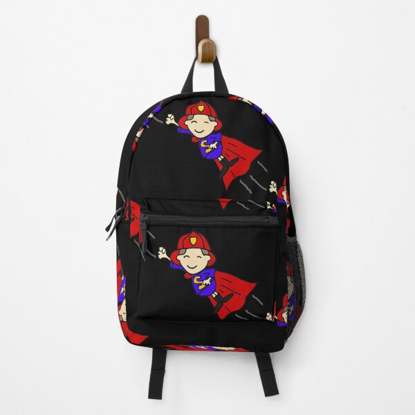 Item preview, Funny Firefighter Flying Super hero designed and sold by Nature's Fancy.