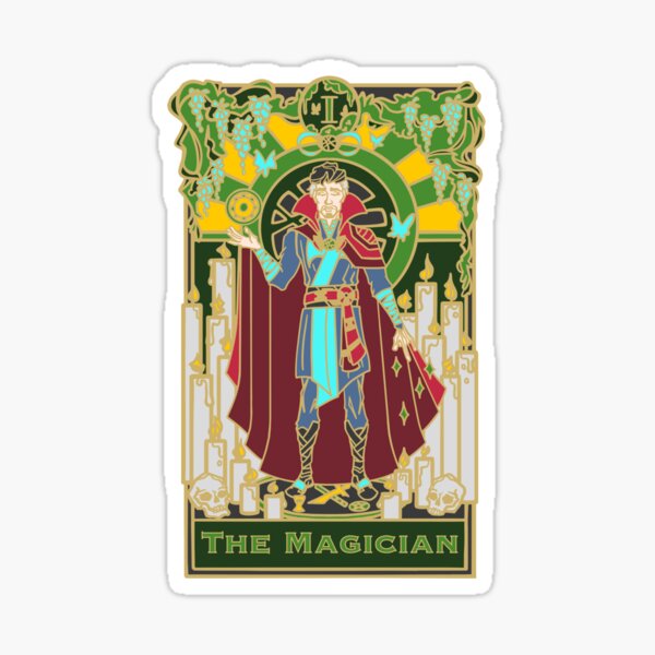 The Magician Tarot Sticker (Large) – Grove and Grotto