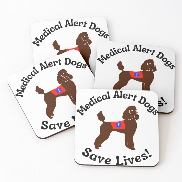 Item preview, Medical Alert dogs save lives designed and sold by lilwolfstudios.
