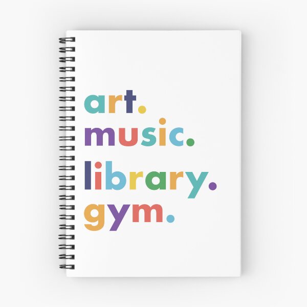 Item preview, art music library gym  designed and sold by LauraKozdra.