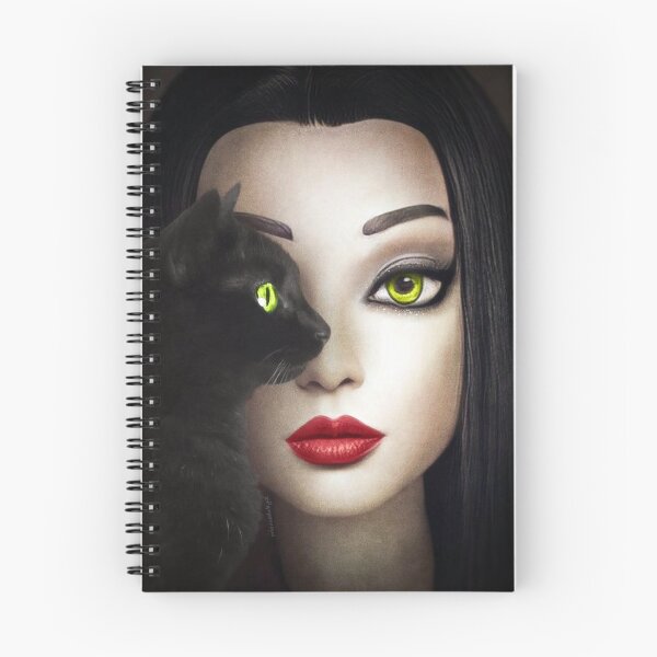 Item preview, The Witch and Cat Familiar designed and sold by orionlodubyal.