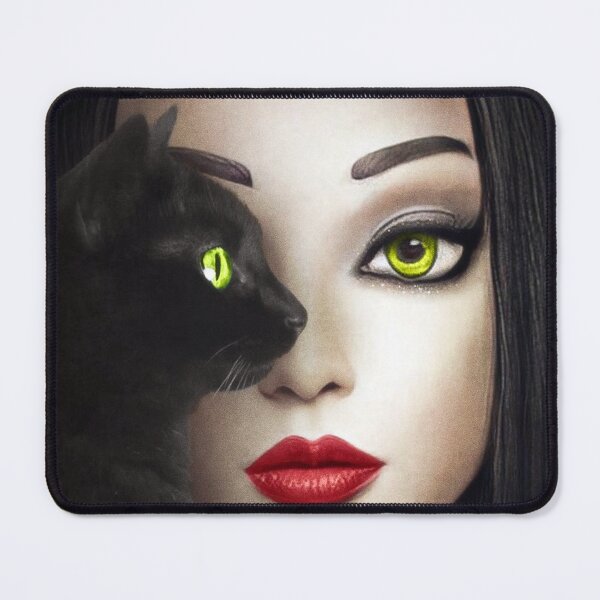 Item preview, The Witch and Cat Familiar designed and sold by orionlodubyal.