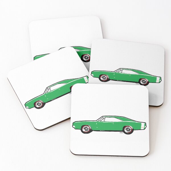 Item preview, Green 60s Side DC Muscle Car designed and sold by CoolRide.