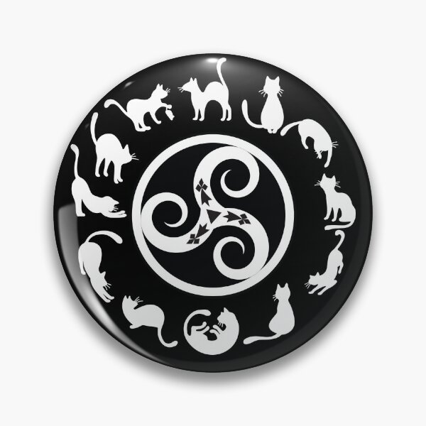 Item preview, Cat and the moon. Triskel designed and sold by CarliPeraza.