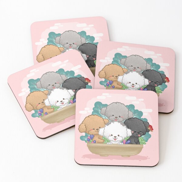 Item preview, Poodles in a Pot designed and sold by Khotekmei.