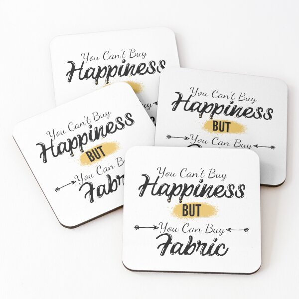 Item preview, You can't buy Happiness but you can buy fabric designed and sold by Oreo2020 Creations.