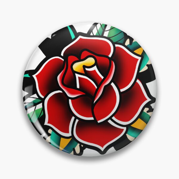 Item preview, Tattoo Rose designed and sold by awilcoxart.