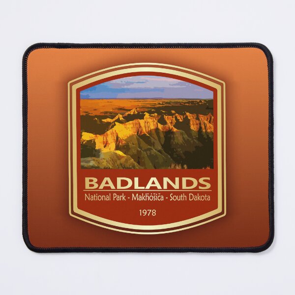 Item preview, Badlands National Park (PF) designed and sold by curranmorgan.