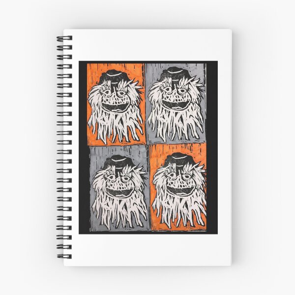 Item preview, Philadelphia Flyers "Gritty" Pop Art Linocut Print Art designed and sold by allyaubry23.