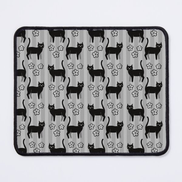Item preview, Black cats, pattern,  designed and sold by LuFilu.