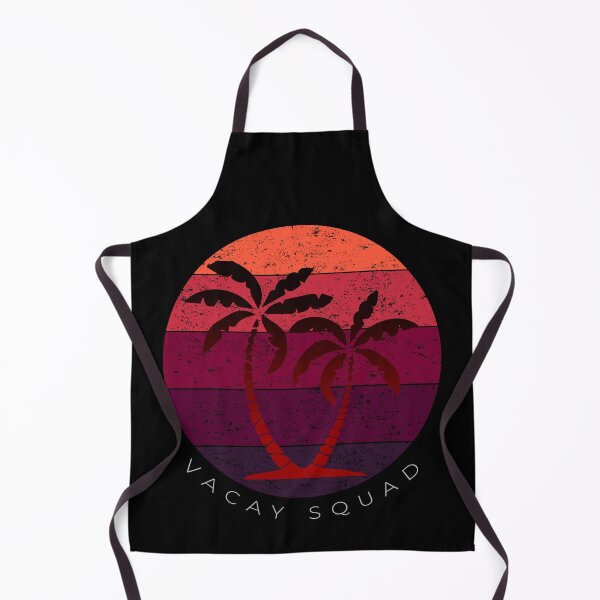 Item preview, Vacay Squad Retro Vintage Style Tropical Shirt designed and sold by bitstudio.