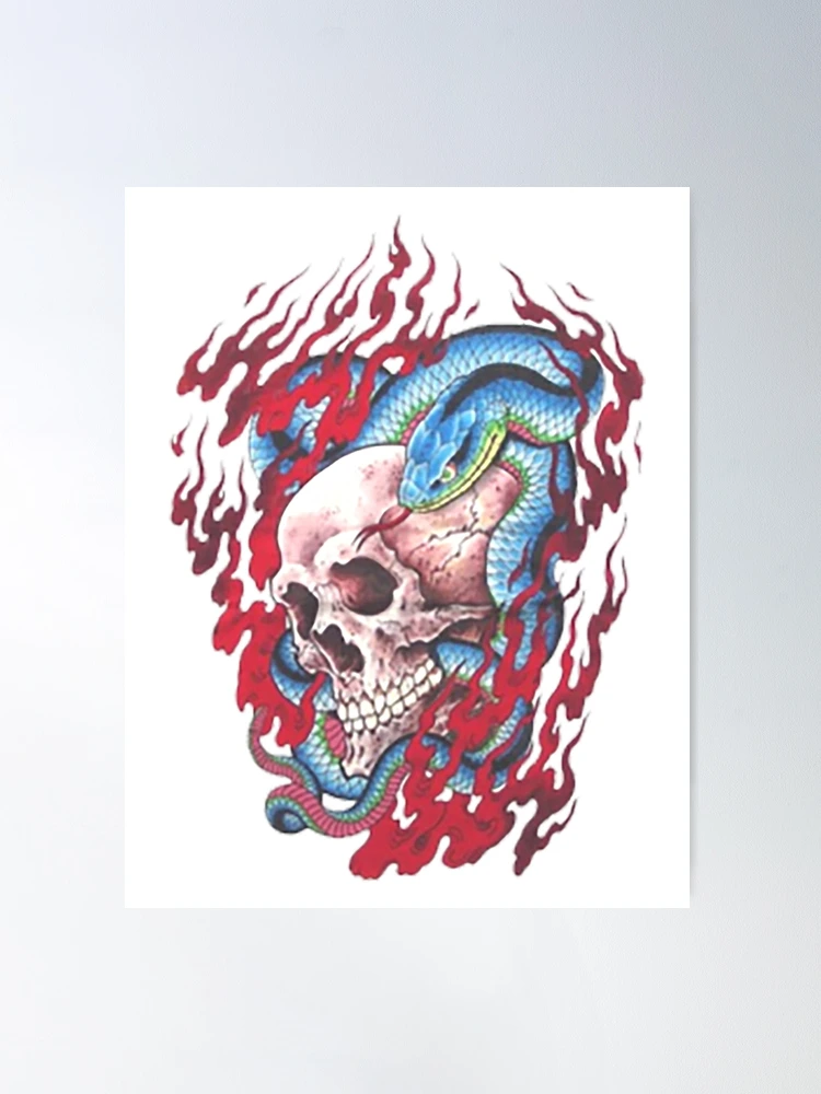 額縁 tatoo studio yamada IRON SKULL POSTER 額縁 tatoo studio yamada IRON SKULL POSTER 額縁 tatoo studio