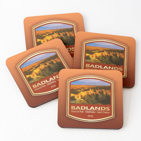 Item preview, Badlands National Park (PF) designed and sold by curranmorgan.