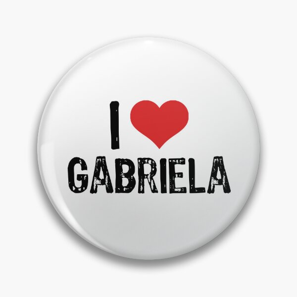 Item preview, I Love Gabriela designed and sold by The "I Love Everything" Shop.