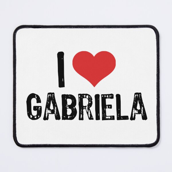 Item preview, I Love Gabriela designed and sold by The "I Love Everything" Shop.