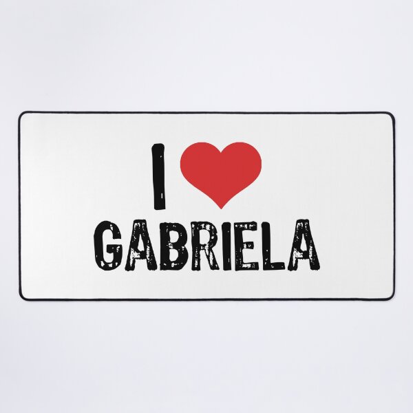 Item preview, I Love Gabriela designed and sold by The "I Love Everything" Shop.