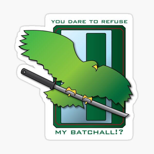 Jade Falcon Batchalls Sticker