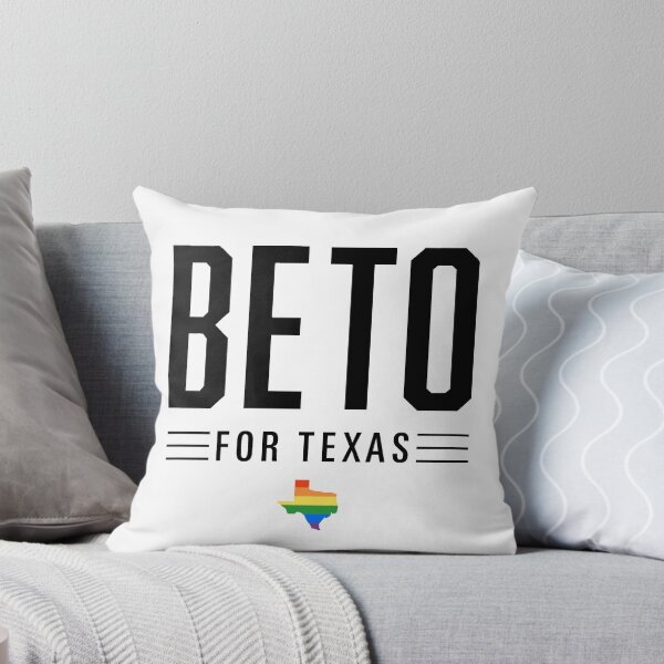 Item preview, Beto O'Rourke 2026 LGBTQ / LGBT Gay Pride Rainbow Flag: Beto Orourke For Texas Governor designed and sold by YikesForever.