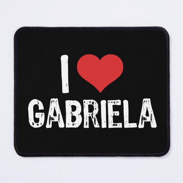 Item preview, I Love Gabriela designed and sold by The "I Love Everything" Shop.