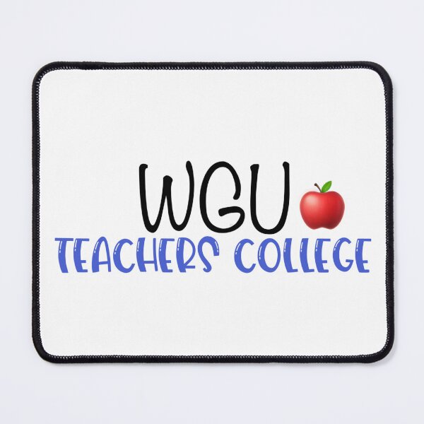 Item preview, WGU Teachers College logo designed and sold by Kelly Tappero.