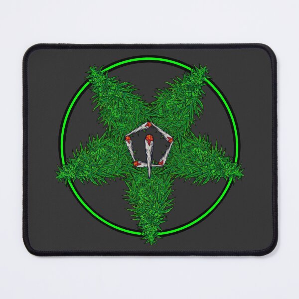 Item preview, Cannabis Pentagram designed and sold by YomeHayin.