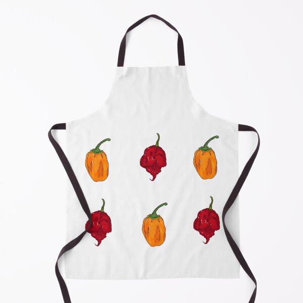 Item preview, Habanero Reaper Chili Pepper Sticker Set designed and sold by mojocoffeetime.