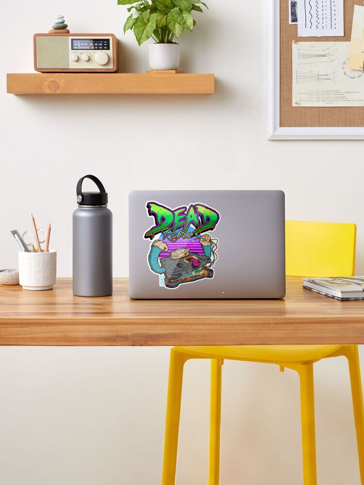 Retro dead yeti 64 Sticker for Sale by Icantbearts